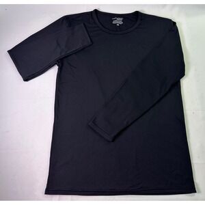 Thermajohn Mens Thermal Shirt Black Fleece‎ Lined Base Layer Top Winter Warm 2XL